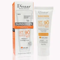 

Best selling Disaar spf 90 sunblock moisturizer whitening organic sunscreen cream for all skin