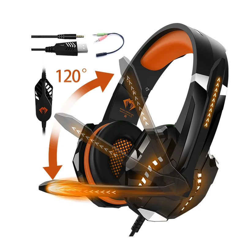 

Free Shipping oem mobile G9000 PRO 7.1 gaming Headset Headphones ps4 ps5 With Mic For XBOX