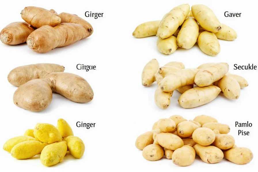 types of ginger