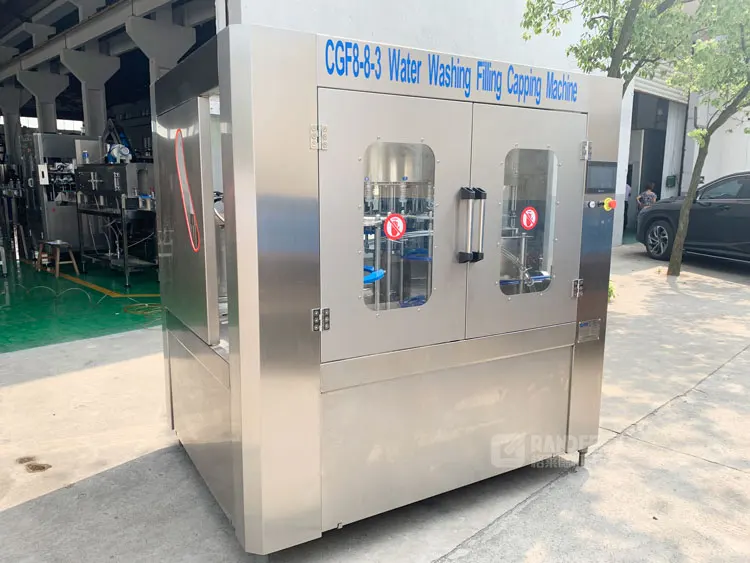 Best Selling Full Automatic Small Scale 1000 Bph Water Bottle Filling