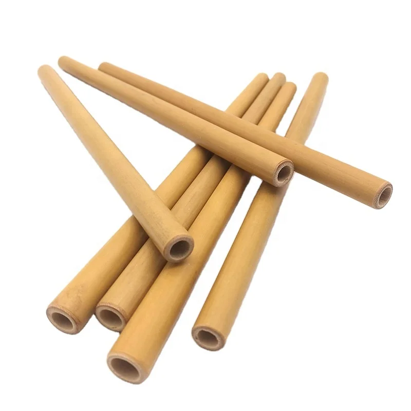 

Wholesale Organic Eco Friendly Custom Biodegradable Disposable Drinking Bamboo Straw