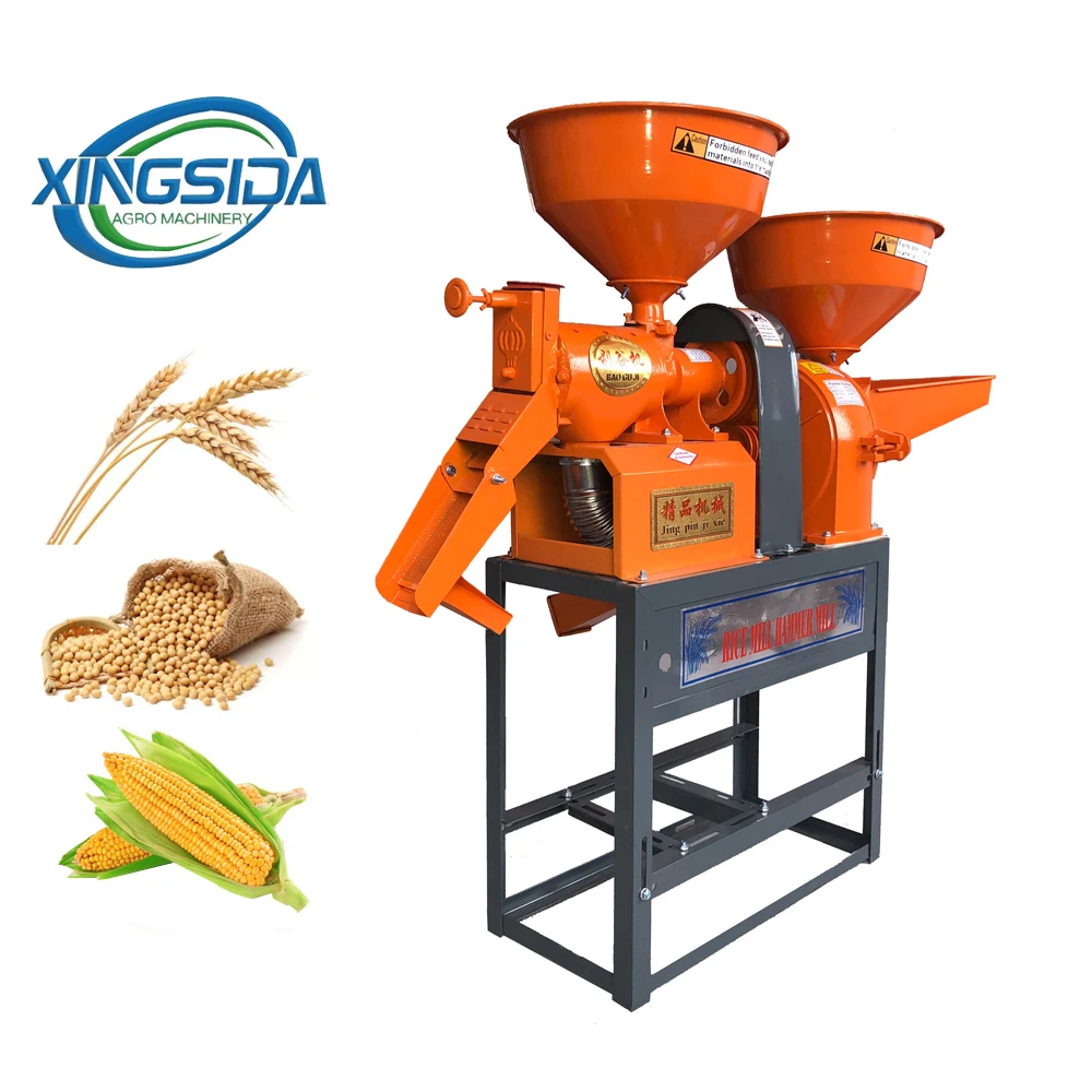 High Quality Agricultural Satake Rice Mill Combined Rice Mill Machine