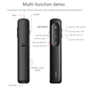 Wholesale Newest Wireless remote control presenter red laser pointer with low battery prompt