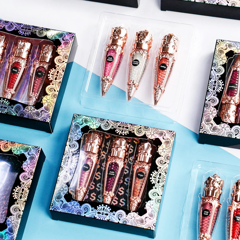 

2021 new arrive matte lip gloss custom private labeloem lip gloss set liquid lipstick