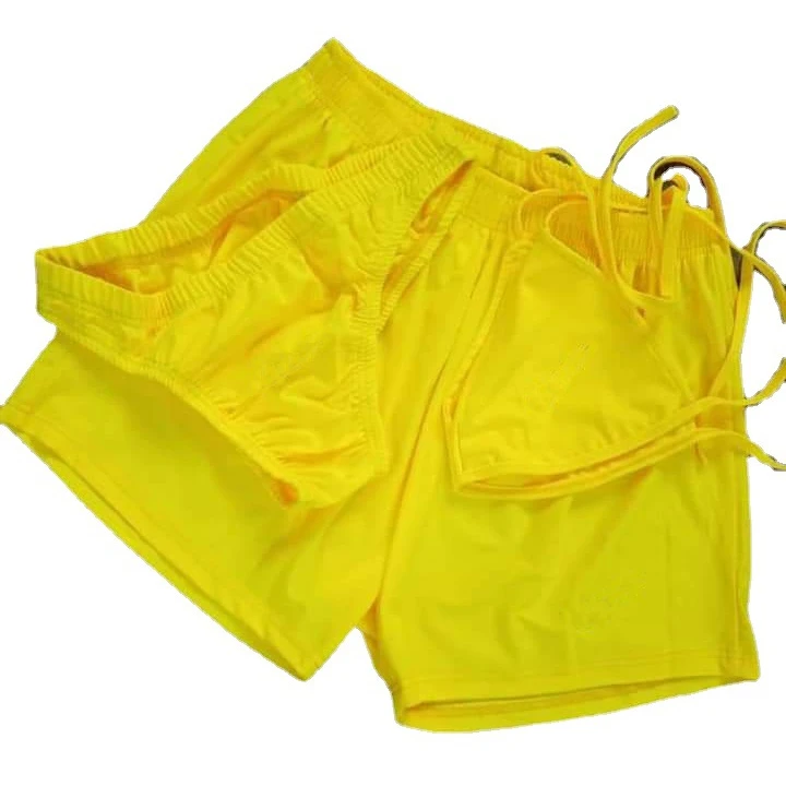 

Women Clothes Women Sexy Bikini 2021 Swimsuit Swimwear Solid Color Beach Wear 3 Pieces Bathing Suit, As picture