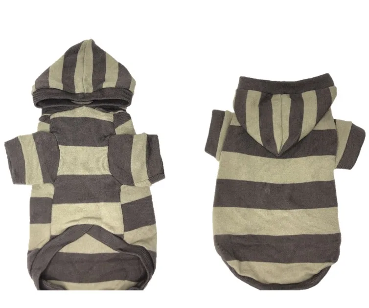 

LSY120 Autumn style listing striped style small dog sweater keep warm pet sweater