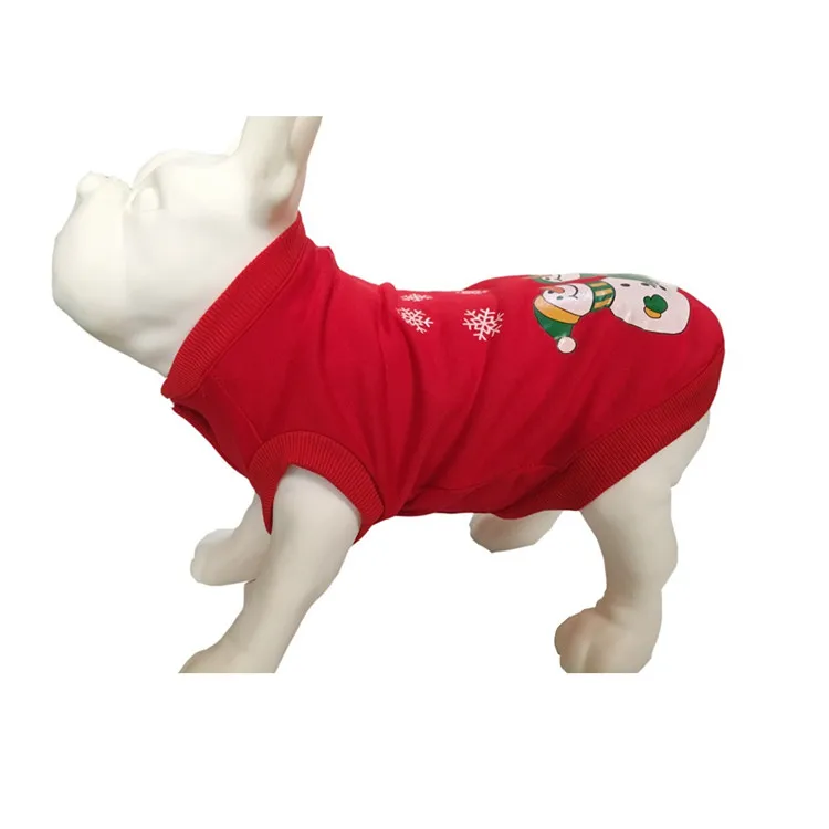 

Christmas Pet Dog Clothes Santa Dog Cotton-padded Small Dog Christmas Autumn Winter Coat, Red,green