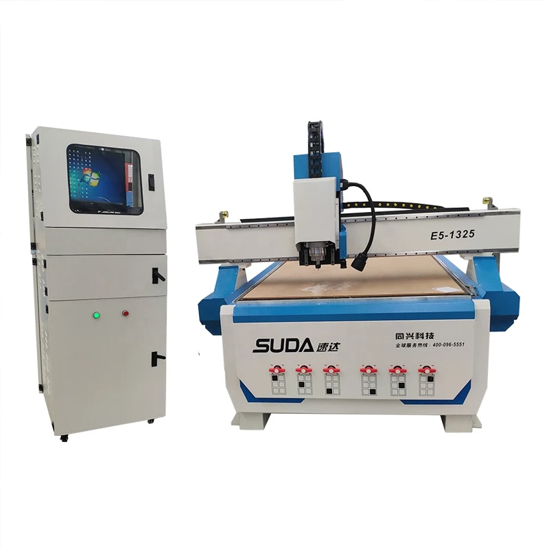 

SUDA CNC E5 1325 1300*2500 Advertising Engraving Machine Cnc Router With Vacuum Table