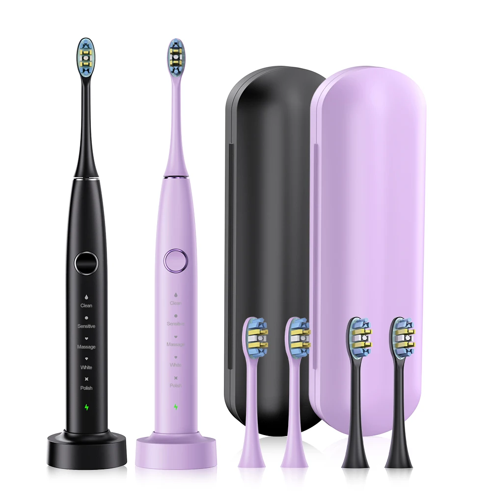 

Wireless inductive charging sonic electric toothbrush adult cleaning teeth sonic toothbrush