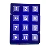 any design newest matrix numeric keypad and 3*4 numeric metal keypad