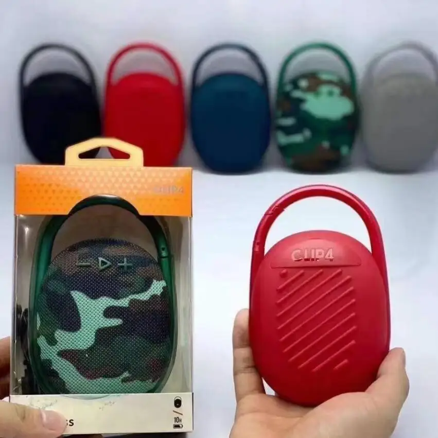 

latest Clip4 outdoor party dj speakers audio waterproof power amplifier board karaoke subwoof portable mini wireless speaker, 5 colors