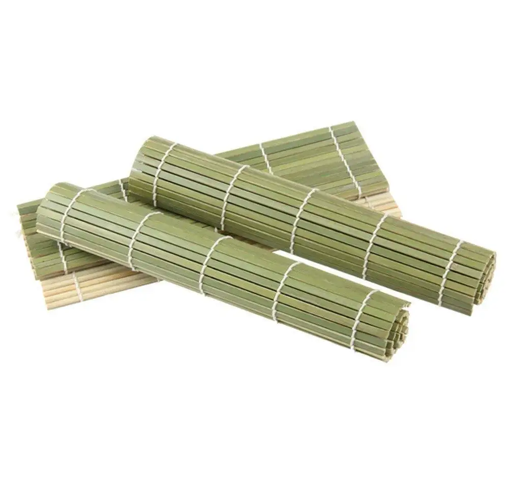 

Hotel Color Package Feature Eco Material High Quality Bamboo Natural Origin Sushi Mat Roller, Rice Kit Rolling Mat, Customized color