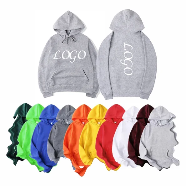 

Factory Direct No MOQ Unisex Multi-color Cotton Thick Pullover Casual Blank Sweatshirts Hoodies, Avaliable
