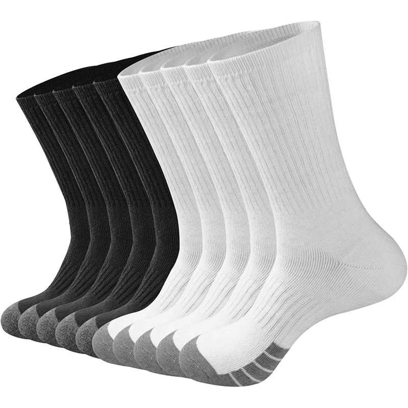 

Cotton Moisture Control Heavy Duty Working Cushion Crew Strideline Custom Sport Socks With Arch Support