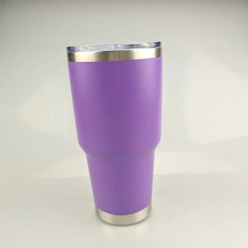 

Hot selling 30oz Double Walled Stainless Steel Insulated Tumbler with Sealing Lid Vacuum Insulated Flask Car Cup Tumbler, Total 23 colors