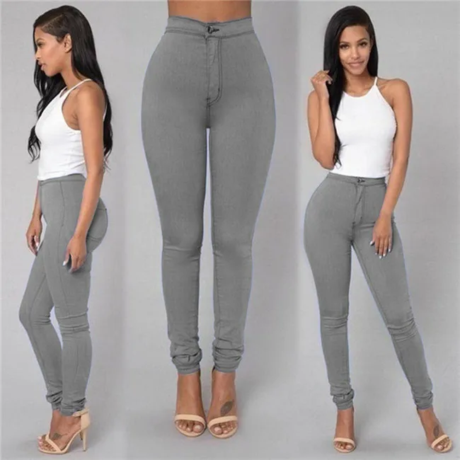 

New arrival women's candy color skinny pants lady pencil pants trousers for women