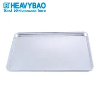 

Heavybao High Quality Commercial Grade Aluminum Cookie Sheet Oven Tray Alloy Baking Pan