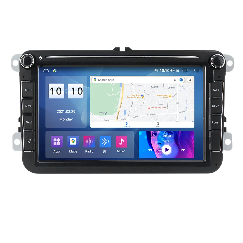 

MEKEDE 8"Multimedia Carplayer with CanBus Upgraded for VW/Volkswagen/Golf 4 5/Polo/Tiguan/Passat/B7/B6/Leon/Skoda/Seat/Octavia