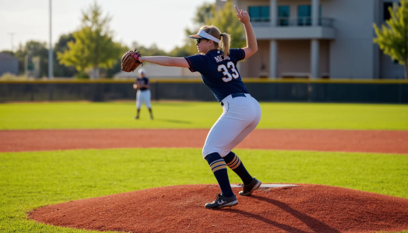 Pitcher Throwing External Rotation What Elite Softball Pitchers Do in 2026 Between Starts: The Shoulder ...