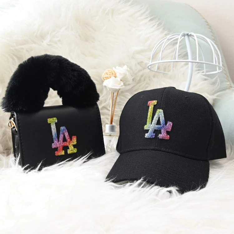 

2021 New arrivals pu leather handbags ny hat and purse set ladies bags hand bags women purses and handbags, Customizable