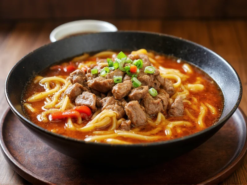 Authentic Chinese Beef Noodle Soup: Recipe & Techniques