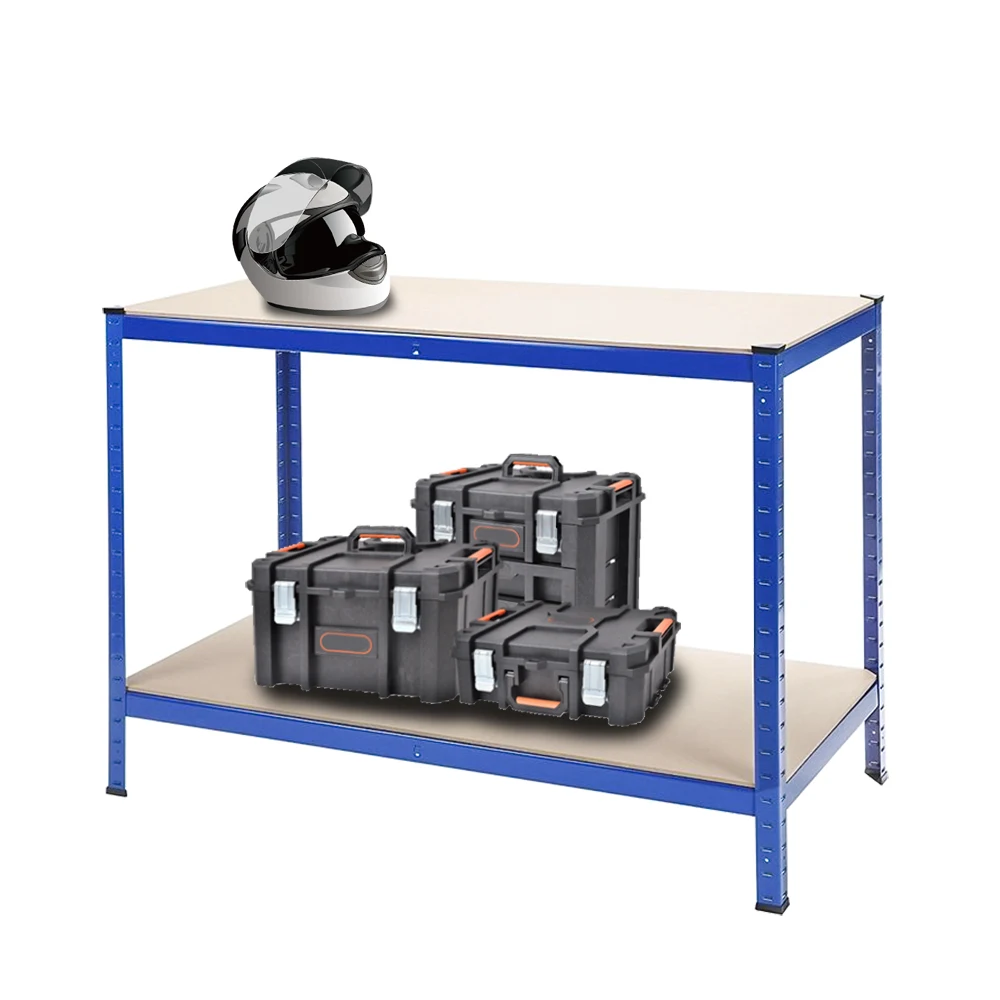
Metal shelving Storage Work Bench Work Table for warehouse Garage 