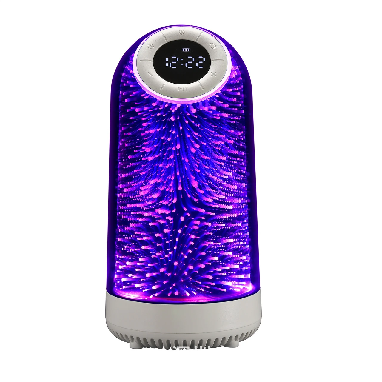 

K3 new product first creative gift 3D wake up light TWS 3D effect light wireless BT speaker