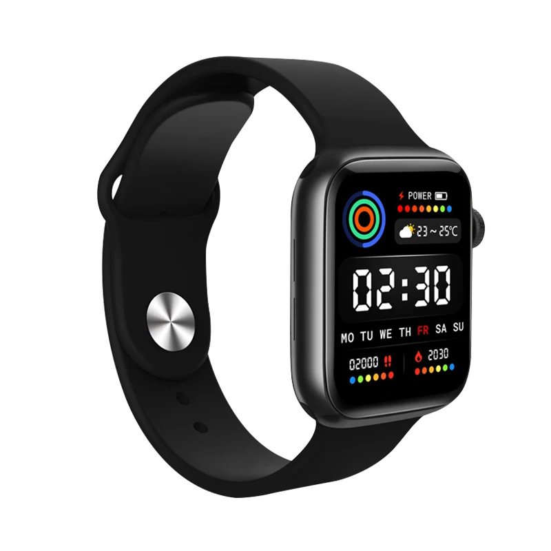 

2021 newest 1.8 inch Long Standby HW22 + plus max Fast Wireless Charging Health Fitness Waterproof Sport smart watch with play