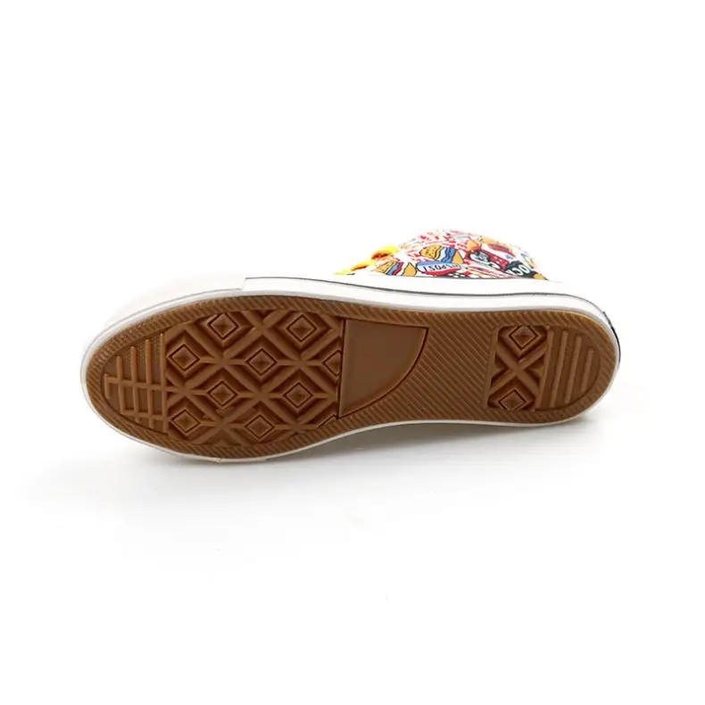 

2021 New Arrivals Men Canvas Shoes High Cut Flat Men Casual Shoes, Customized colors