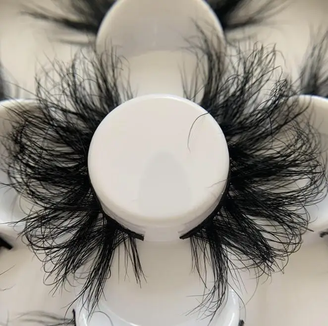 

25mm 3d Mink Eyelash For Eyes Makeup 100 % Real Mink Eyelashes Create Your Own Lashes Magnetic Lash Boxes