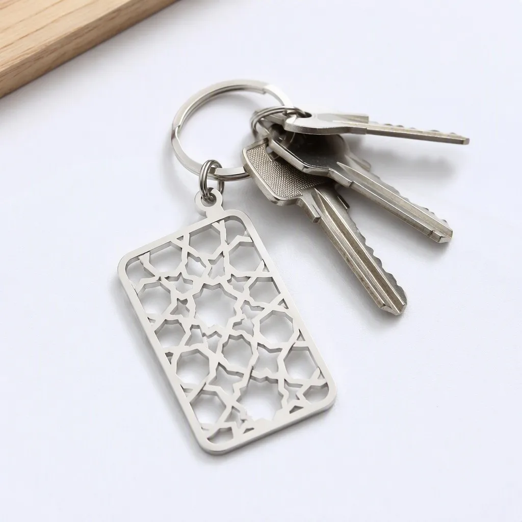 With keys
