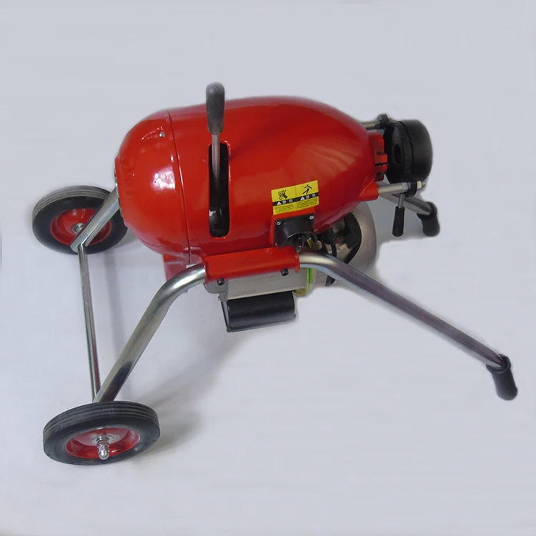 Gq200 Electric Drain Cleaner Snake With Sectional Cable For 50 To