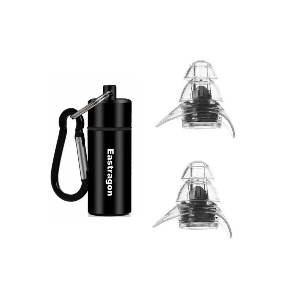 ES3128 High Fidelity Silicone Ear Plugs Specifically for Music Festival Concert Environments Motorcycle Construction Soundproof