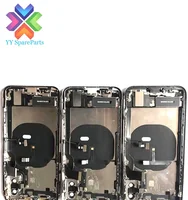 

Original Housing For iPhone X Back Cover Battery Cover Door Rear Cover Chassis Frame With Small Parts Fast Delivery