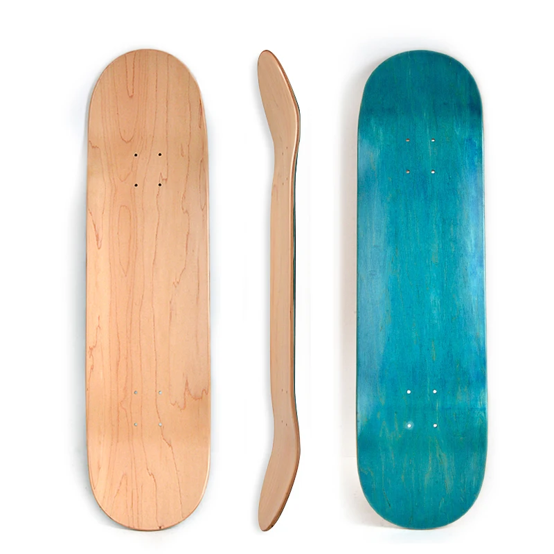 

Factory Wholesale Canadian Maple Wood Athletic Pro Blank Custom Skateboard Decks