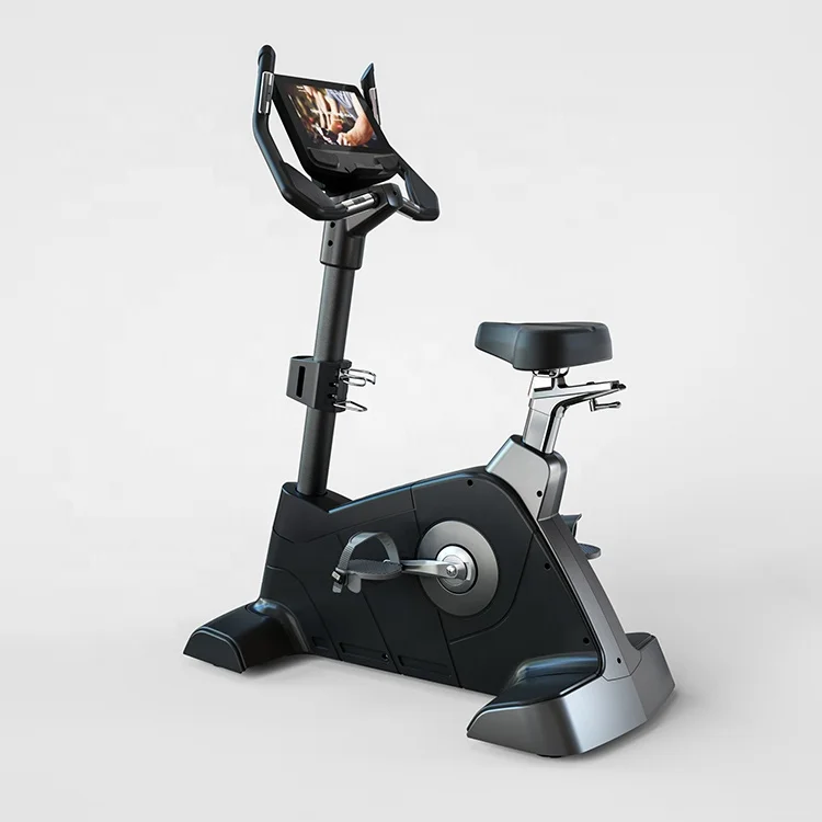 

New style touch screen commercial gym self-generating system magnetic upright exercise aerobic bikes for sale