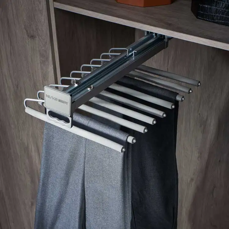 Stainless Steel 5 In 1 Hanger Pant Rack With Multifunctional Shelves For  Wardrobe, Magic Trouser, Coat Storage Solutions And Organization From  Tikopo, $16.51 | DHgate.Com