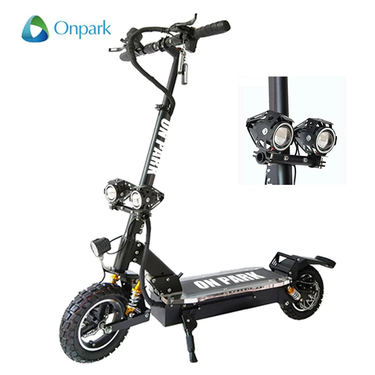 

11inch max load 200kg high range 100km dual suspension electric scooter