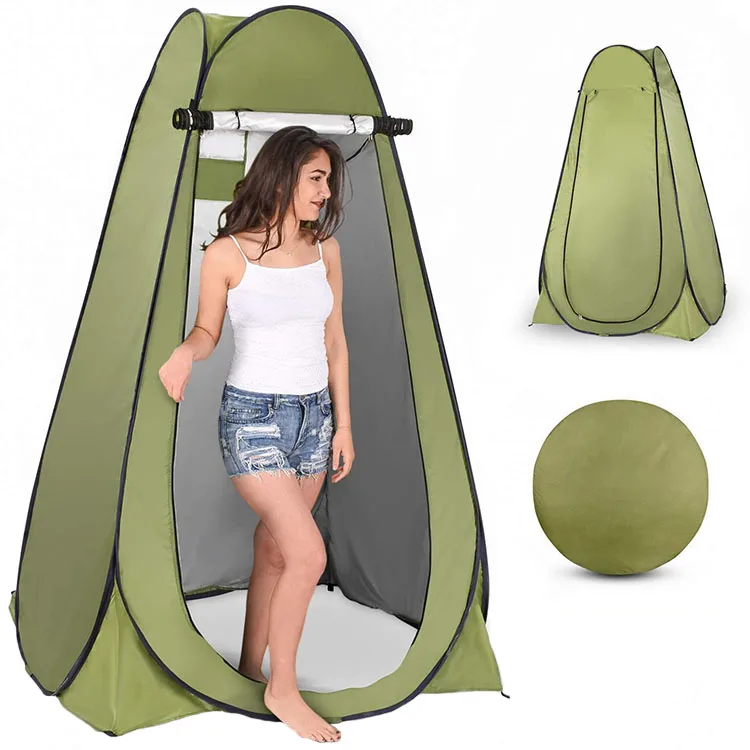 

outdoor camping foldable portable pop up privacy shower toliet bath tent