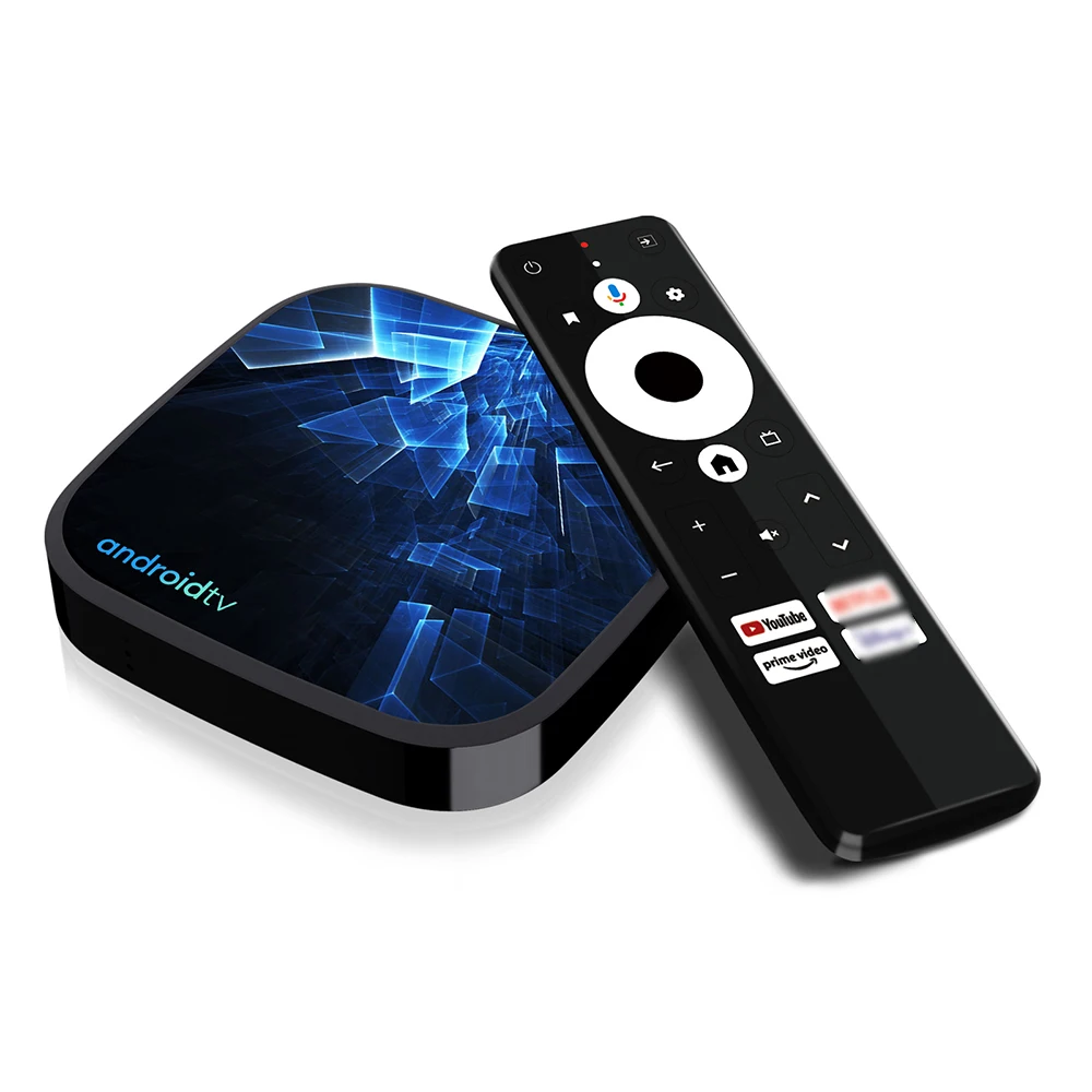 

Factory original BT voice ir remote control Amlogic S905Y4-B androidtv tv box android 11 tvbox 4k smart box androidtv