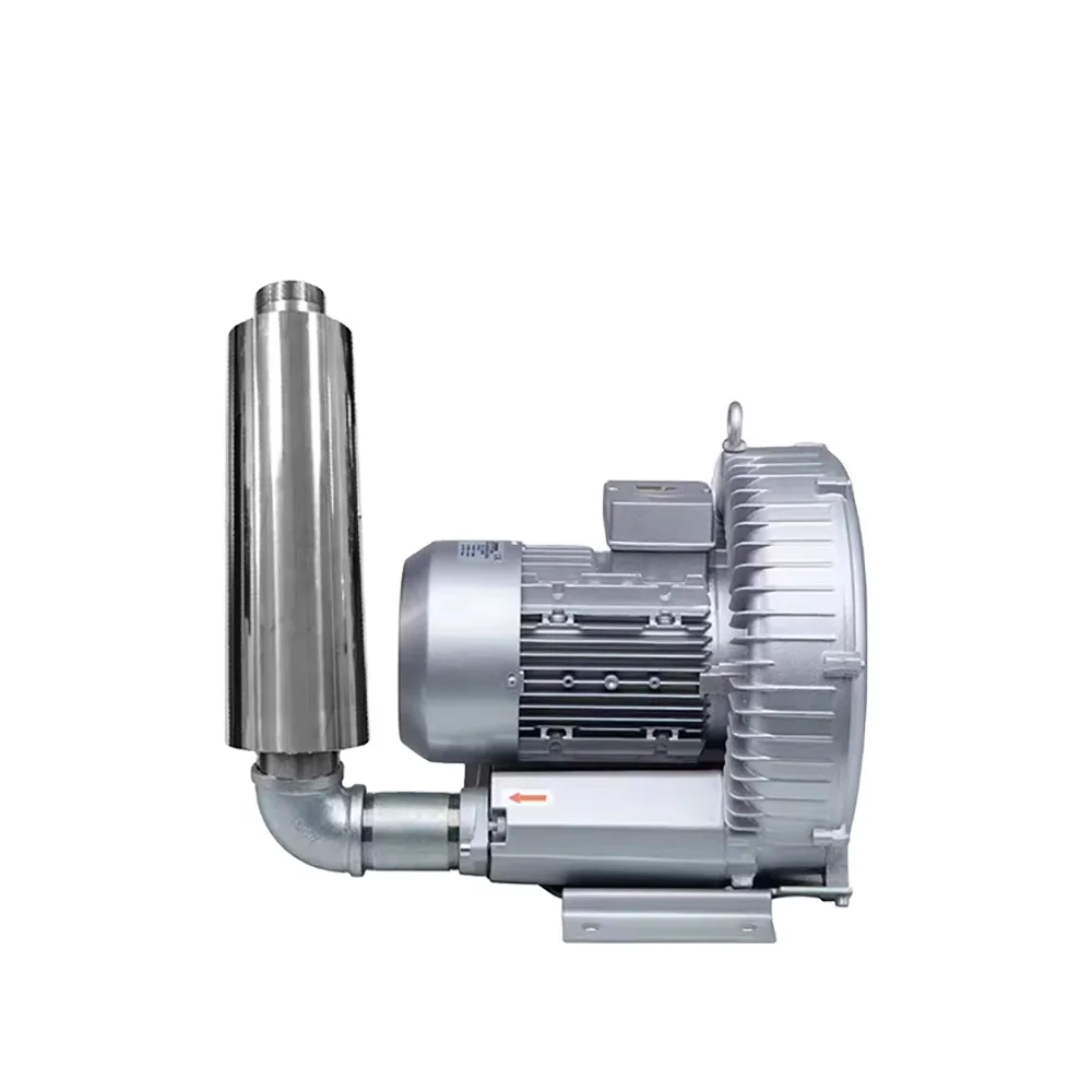 Stainless Steel 1 Inch 1.2 1.5 4 Inch vortex air Pump Vacuum Pump Blower High-pressure Fan Muffler