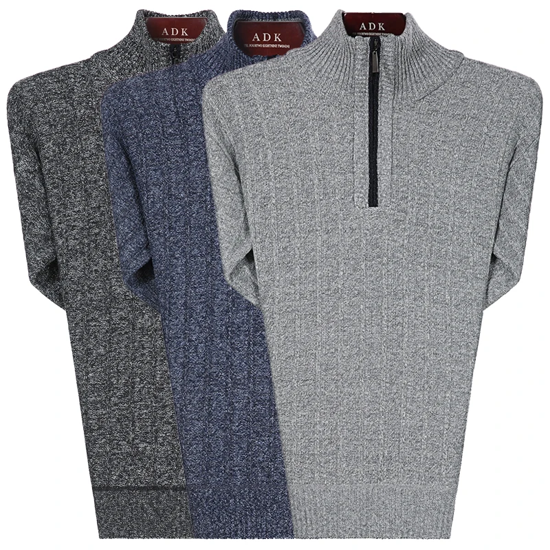 

Custom OEM & ODM Long Sleeve Knit Embroidered Cardigan Men's Sweaters Knitted