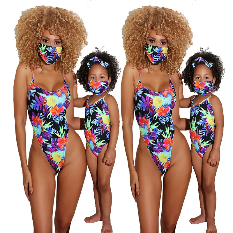 

Wholesale Mommy and Daughter Swimsuits Mommy and Me Little Girls Bathing Suits