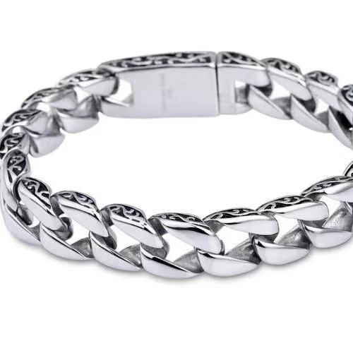 

Personalized new fashion men's bracelet retro lace totem stainless steel men's hand accessories wholesale