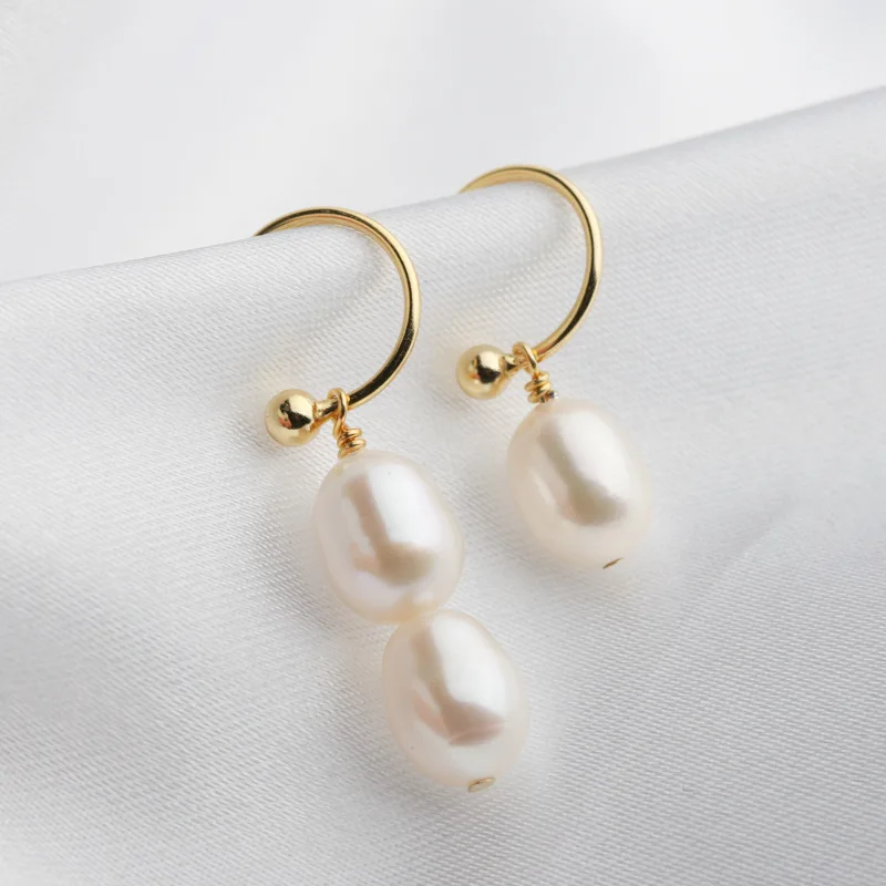 

Freshwater Pearl Earrings Dangle Drop Sterling Silver Earrings Diamond Accented Fine Jewelry for Women Amazon Dropship
