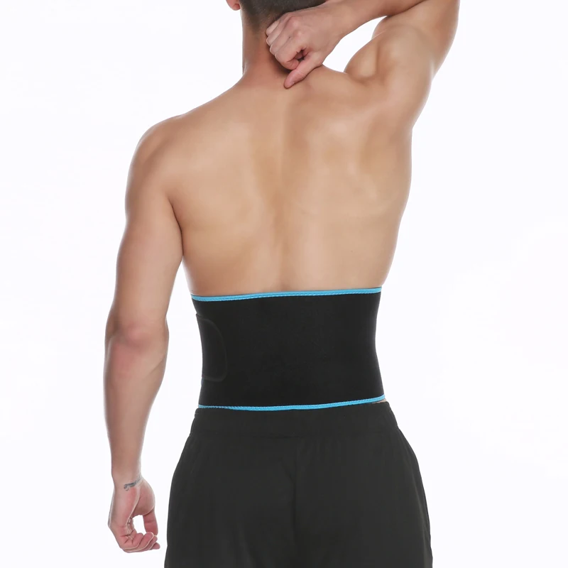 

New Custom Logo Compression Adjustable Women Fitness Back Support Belt Tummy Neoprene Sweat Belt Waist Trimmer