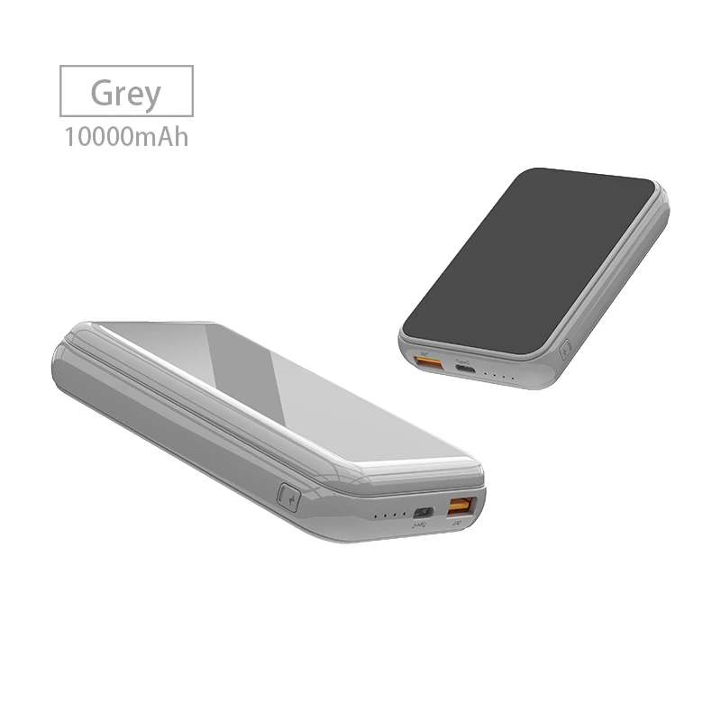 

Factory Direct Sales 10000mAh Wireless Magnetic Portable Power Bank 15W Fast Chage Magnetic Power Bank