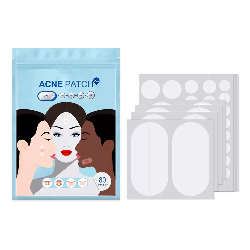 

Private Label Acne Pimple Master Patches - Absorbing Hydrocolloid Blemish Spot Skin Treatment and Care Dressing