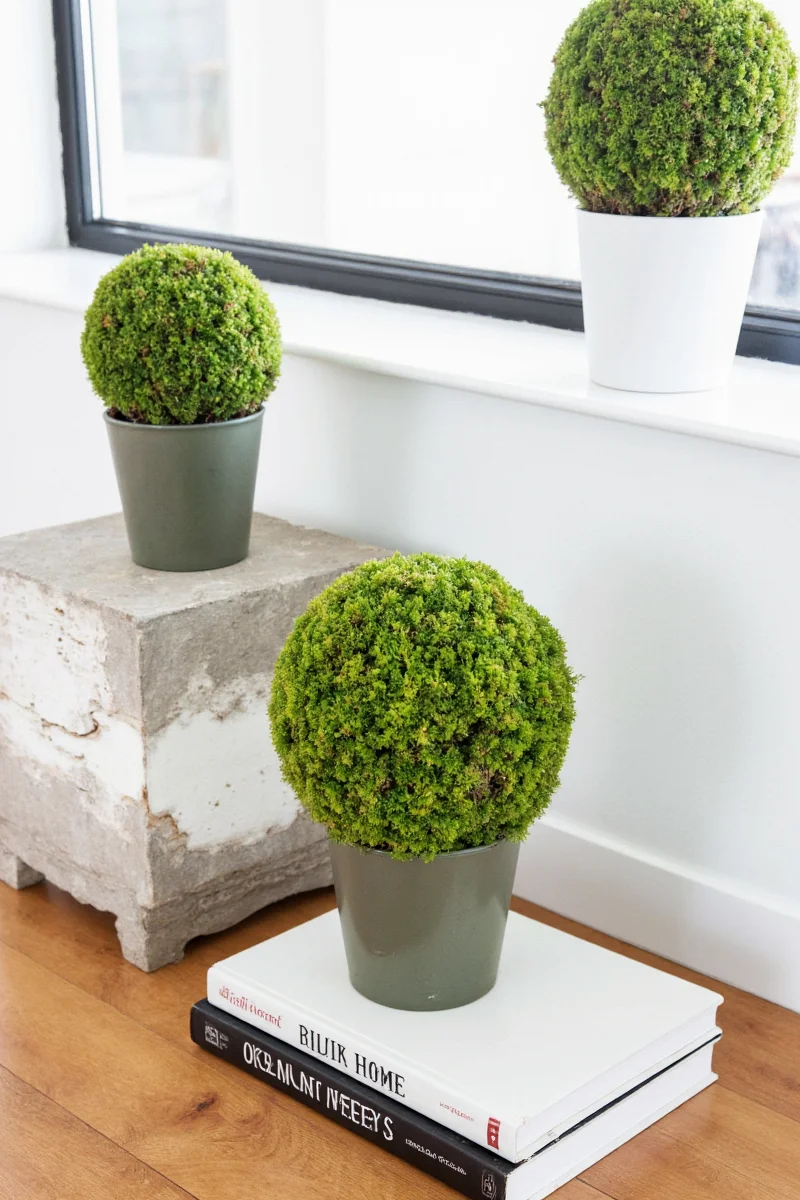 EcoLush Tiered Moss Topiary Stand