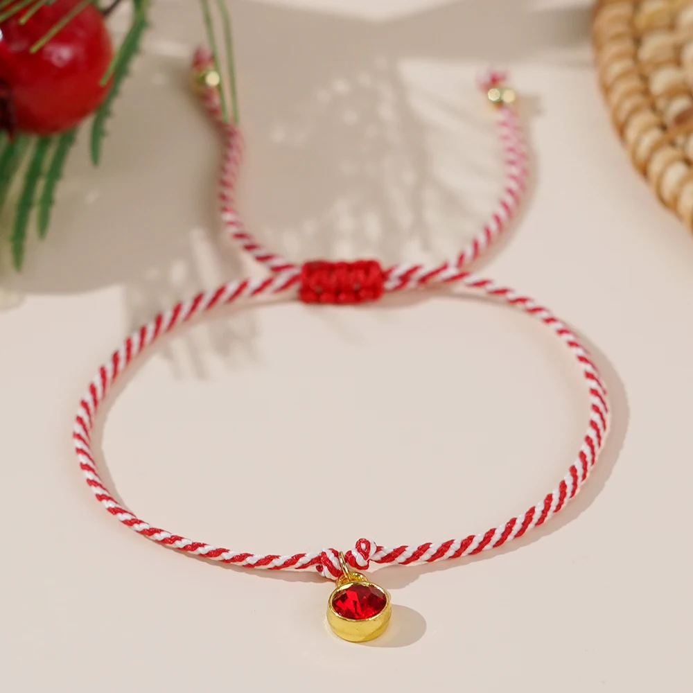 Go2boho Delicate Martis Jewelry 2024 Gorgeous Artificial Zircon Pendant Greek March Bracelets for Women New Year Trendy Gifts